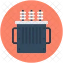 Electricity Transformer Power Icon