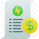 Electricity Bill Electricity Invoice Icon