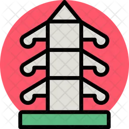 Electricity bridge  Icon