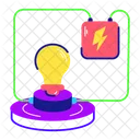 Electricity Connection  Icon