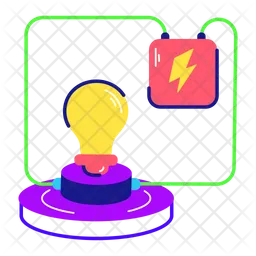 Electricity Connection  Icon