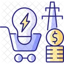 Electricity demand  Icon