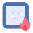 Electricity Fire  Icon