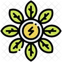 Electricity Eco Power Icon