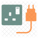 Electricity Plug Construction Icon