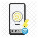 Electricity monitoring  Icon