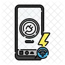 Electricity monitoring  Icon