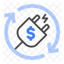Electricity Price  Icon