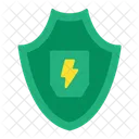 Power Shield Power Safety Electricity Icon