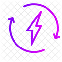 Electricity Rotation  Icon