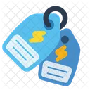 Electricity Tag Icon