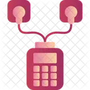 Electricity Therapy Charge Chock Icon
