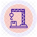 Electricity Tower Line Icon Icon