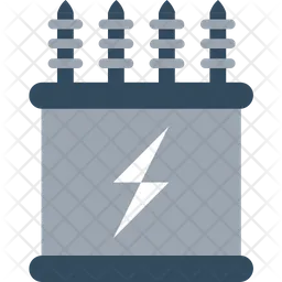 Electricity Transformer  Icon