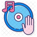 Electro Electro Dj Hand Icon