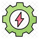 Electro Mechanical Electrical Engineering Power Icon