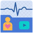 Electrocardiografo Ecg Portatil Icono