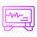 Electrocardiogram Hospital Icon