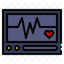 Heart Cardiogram Medical Icon