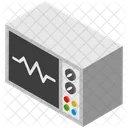 Ecg Machine Ecg Monitor Electrocardiogram Icon