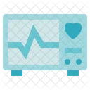 Blood Donation Medical Electrocardiogram Icon
