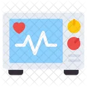Cardiogram Ecg Monitor Heart Health Icon