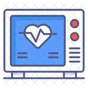 Electrocardiogram Ecg Ecg Machine Icon