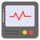 Electrocardiogram Ecg Heartbeat Icon