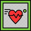 Electrocardiogram Healthcare Healthy Icon