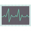 Electrocardiogram Ekg Heartbeat Icon