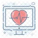 Cardiogram Heart Care Heart Health Icon