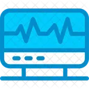 Electrocardiogram Ekg Heart Icon