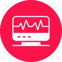 Electrocardiogram Ekg Heart Icon