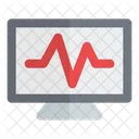 Electrocardiogram Monitor Icon