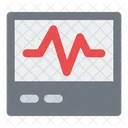 Electrocardiogram monitor  Icon