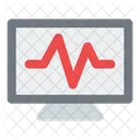 Electrocardiogram monitor  Icon