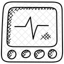 Ecg Maquina Monitor Icono