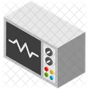 Maquina De Ecg Monitor De Ecg Electrocardiograma Icon