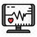 Electrocardiograma  Icono