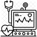 Electrocardiograma  Icono