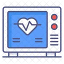 Electrocardiograma Ecg Maquina De Ecg Icono