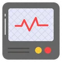 Electrocardiograma Ecg Latido Del Corazon Icono