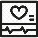 Électrocardiogramme  Icône