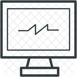 Électrocardiogramme  Icône