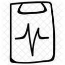 Electrocardiogramme Pulsation Frequence Icon