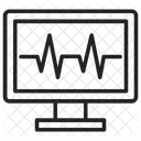 Électrocardiogramme  Icône