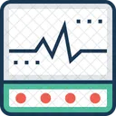 Electrocardiographie Cardiologie Cardiaque Icône