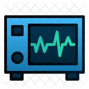 Electrocardiograph Machine Hearth Icon