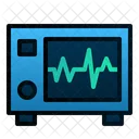 Electrocardiograph Ecg Ecg Machine Icon