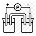 Electrochemistry Electrochemical Analysis Electrochemical Process Icon